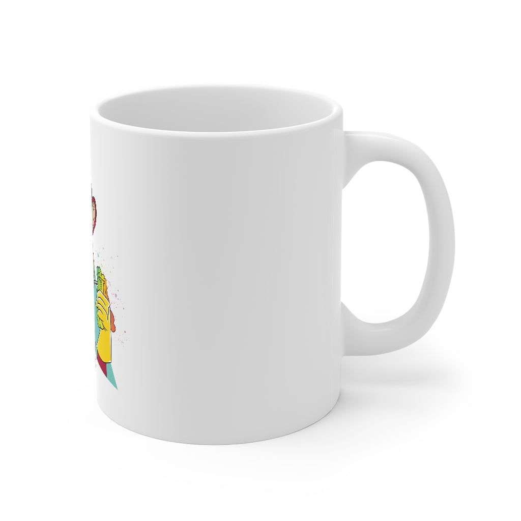 Metasaurs By Dr DMT 11oz Mug (White)