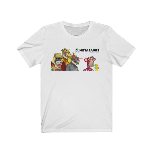 Metasaurs + Dr DMT Essential T-Shirt (White)
