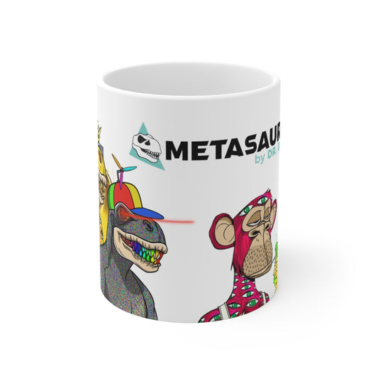 Metasaurs + Dr DMT 11oz Mug (White)