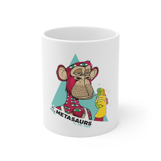 Metasaurs By Dr DMT 11oz Mug (White)