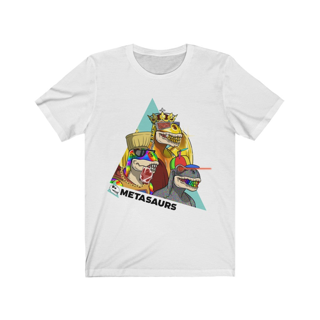 Metasaurs Mashup Essential T-Shirt (White)