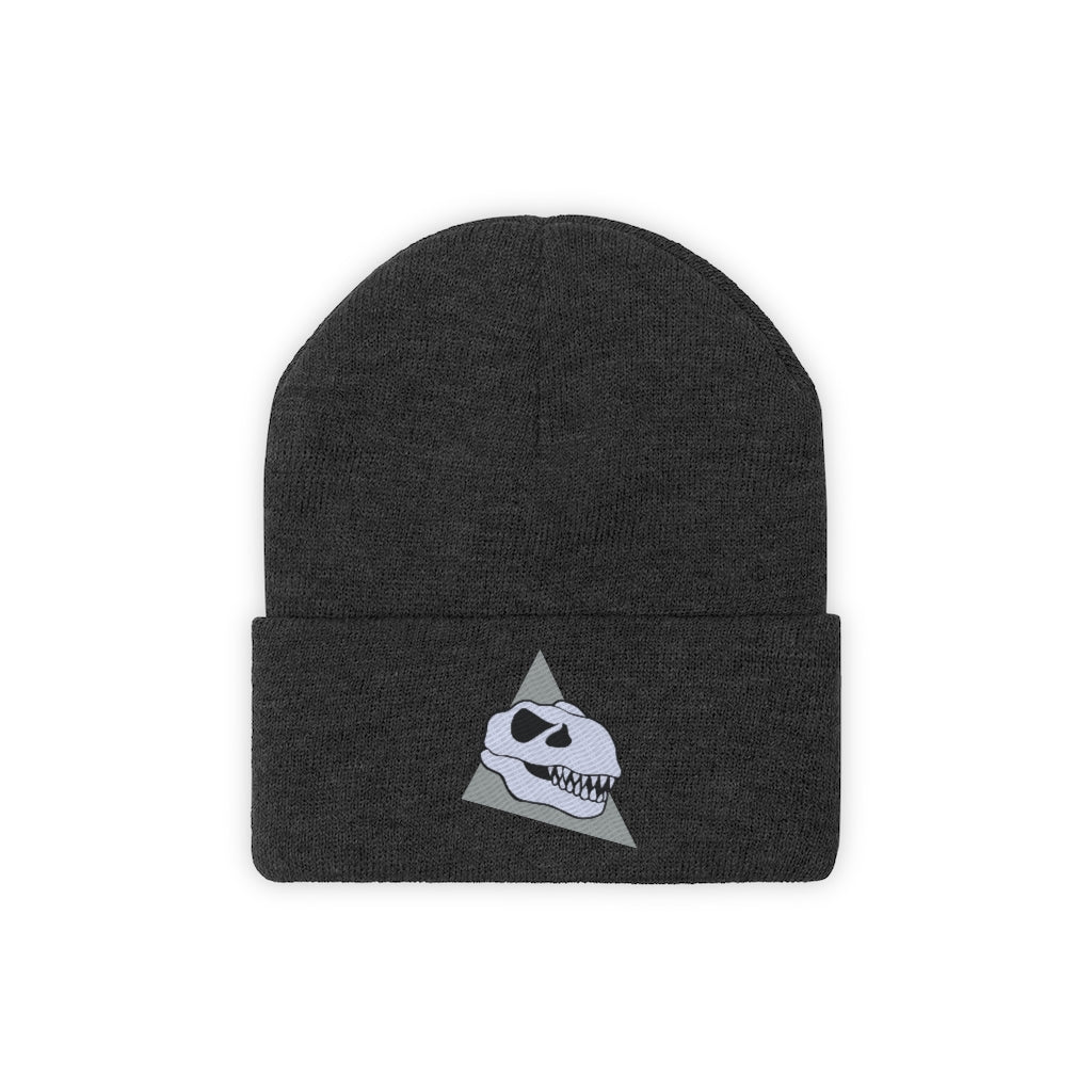 Metasaurs Icon Black Knit Beanie