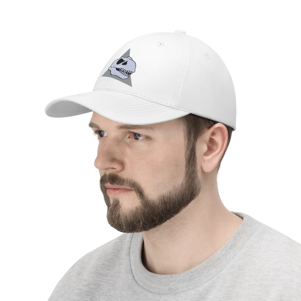 Metasaurs Icon White Twill Hat