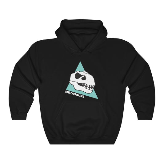 Metasaurs Icon Heavy Blend™ Hooded Sweatshirt (Black)