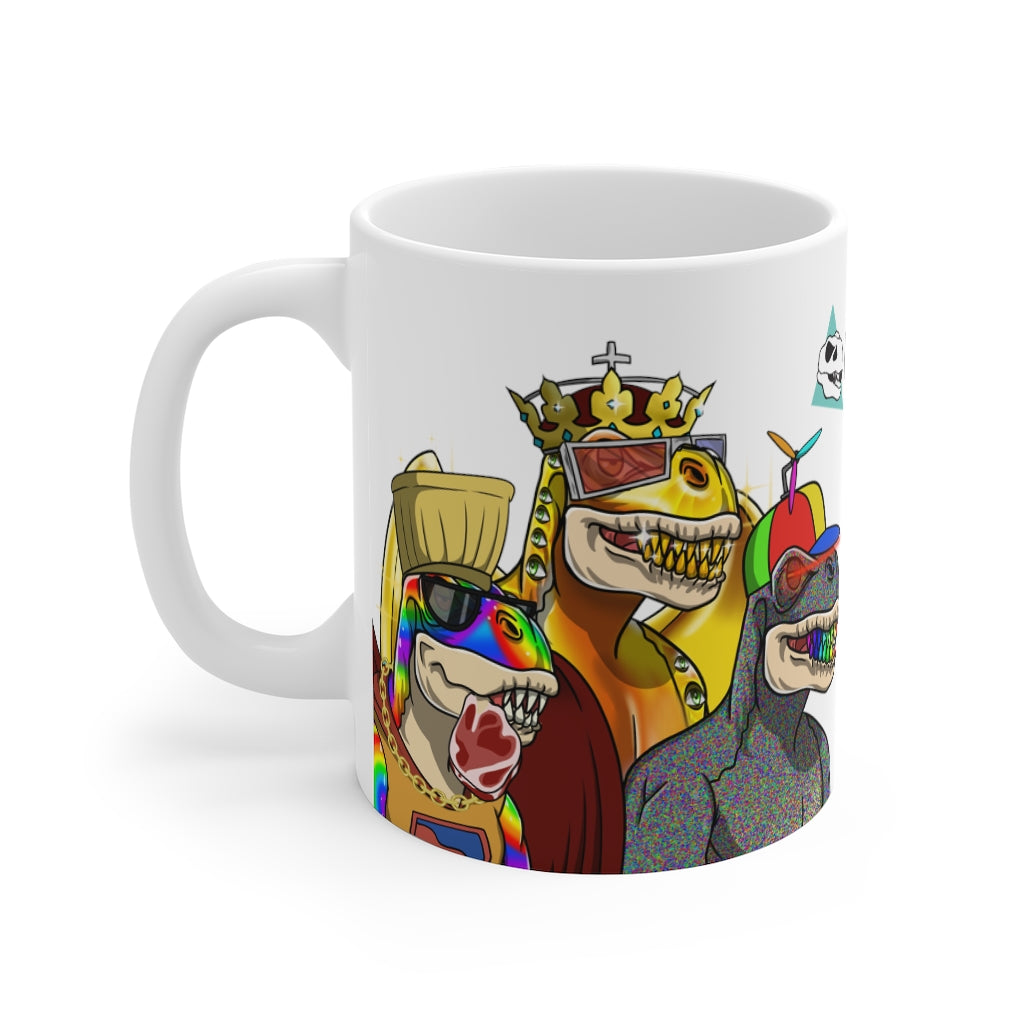 Metasaurs + Dr DMT 11oz Mug (White)