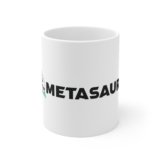 Metasaurs Logo 11oz Mug (White)