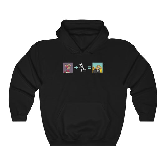 Metasaurs Formula Heavy Blend™ Hooded Sweatshirt (Black)