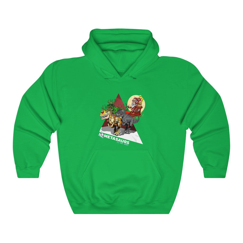 Metasaurs Holiday Heavy Blend™ Hooded Sweatshirt (Green)