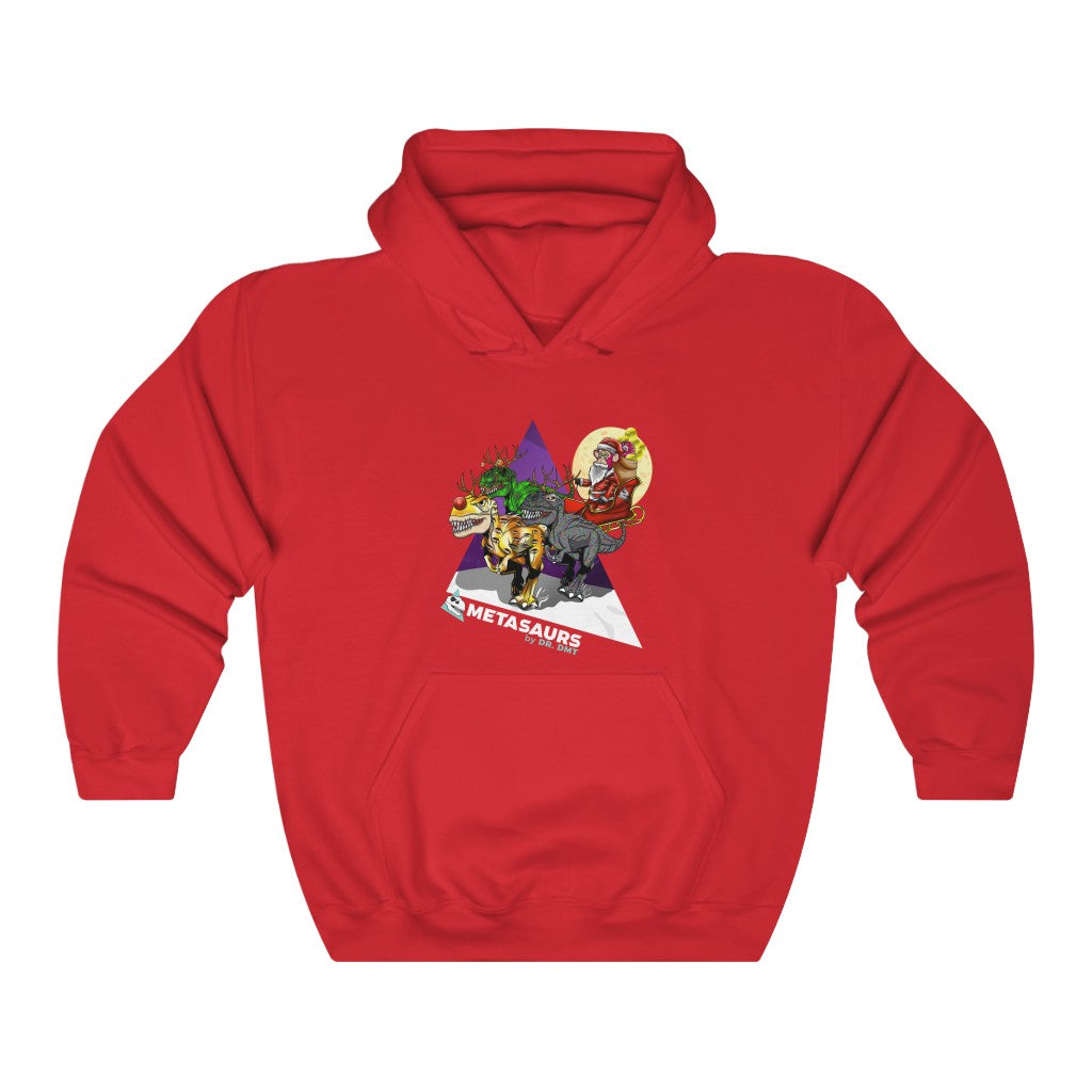 Metasaurs Holiday Heavy Blend™ Hooded Sweatshirt (Red)